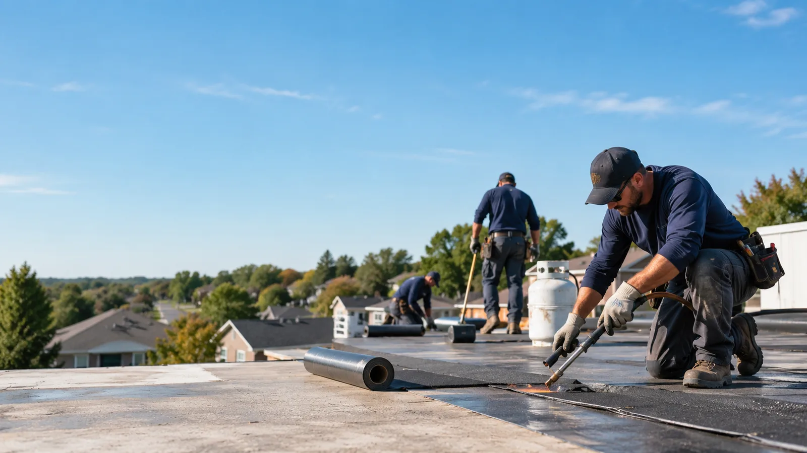 Flat Roof Leak Repair providers in Garner, KY